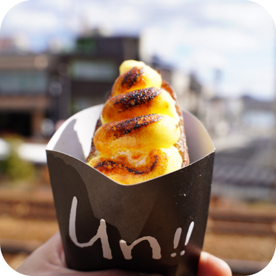 アン ラパン ランコの釜焼き芋のブリュレの画像
