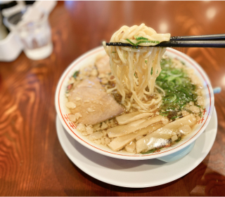 ラーメン箸上げの画像